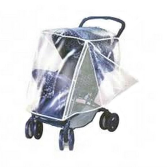 Comfy Baby Deluxe Rain Cover with Side Netting - Fits Strollers with a Canopy - Picture 1 of 2